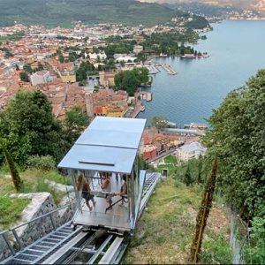 A Riva del Garda con l'Ascensore panoramico