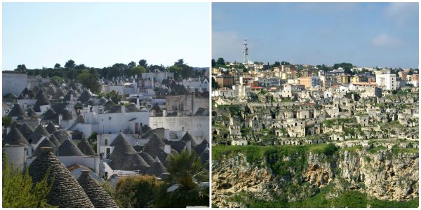 Gite ad Alberobello-Matera-Polignano a Mare